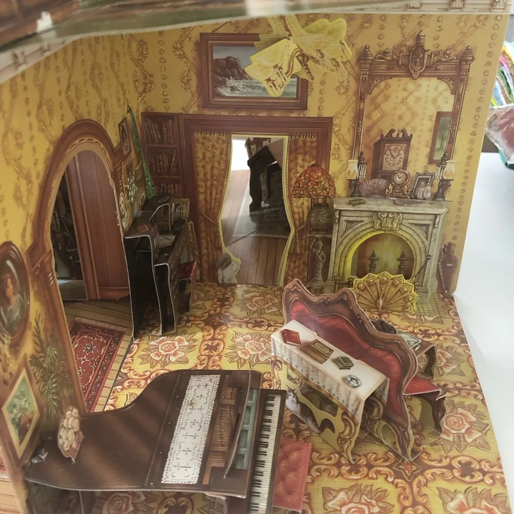 A Three Dimensional Victorian Doll House 3D Pop-Up Playset book